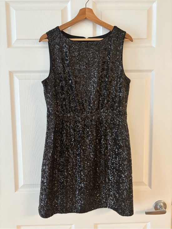 Broadway & Broome Dresses & Skirts - Madewell Black Sequin Sleeveless Mini Dress by Broadway and Broome